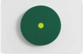 Tess Jaray, In the Beginning – Green and Pale Green, 2023