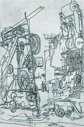 Michael Landy, H2NY Tinguely’s Contraption, Nation, 2006