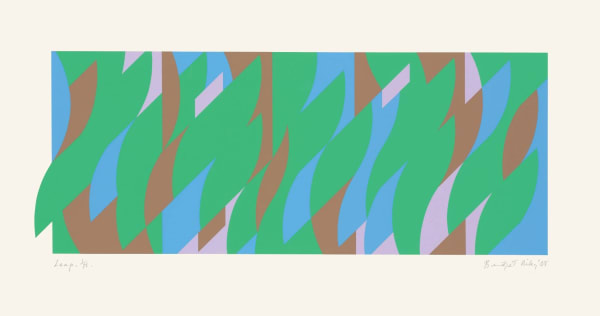 Bridget Riley, Leap, 2008