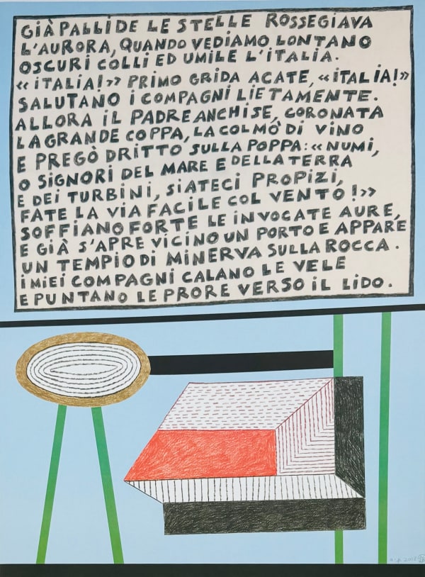 Nathalie du Pasquier, Manifesto Gia'pallide, 2018
