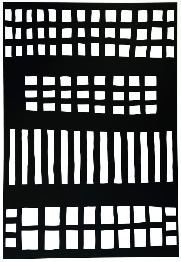 George J. Sowden, Black and White 01, 2020