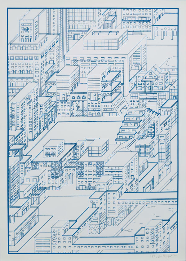 Nathalie du Pasquier, CITTÀ, 1984