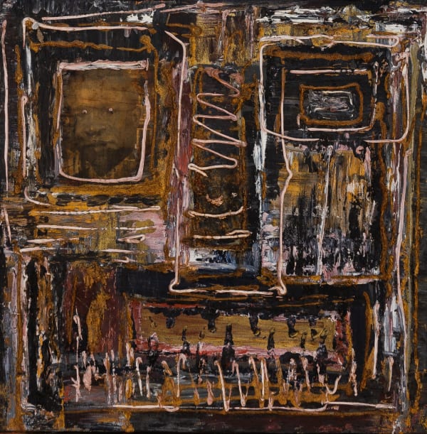 Oliver Benoit PM Outburst, 2008 Oil on Canvas 12 x 12 in