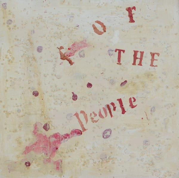 Oliver Benoit For The People, 2020 Acrylic on Canvas 10 x 10 in