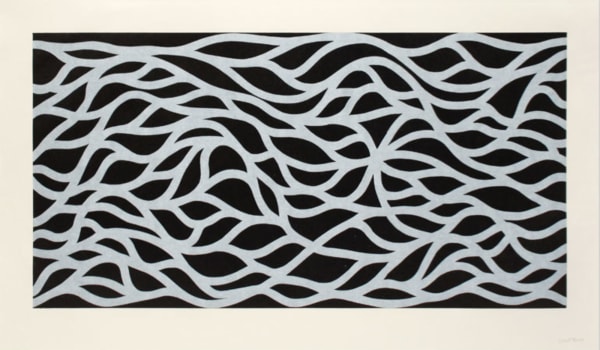 Loopy Doopy, White on Black