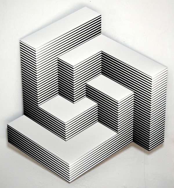 Black and White 4ft Gradient