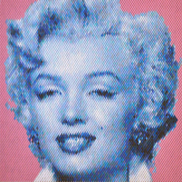 Inky Blue Marilyn