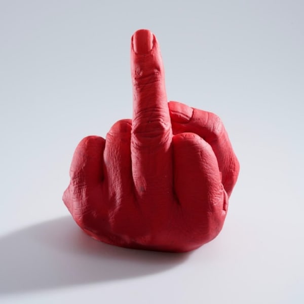 Study of Perspective in Glass (Red)