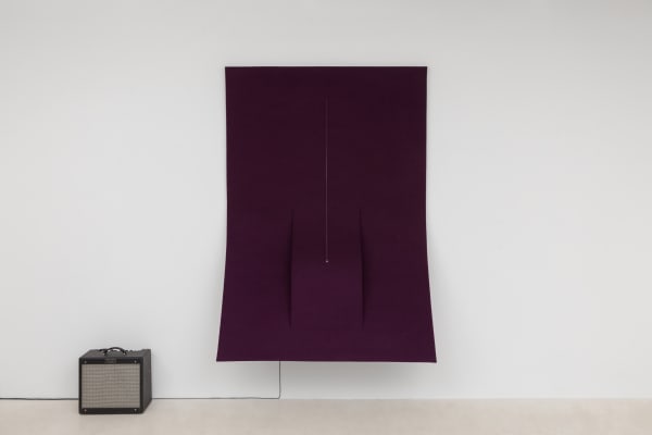 Work on Felt (Variation 21) Purple