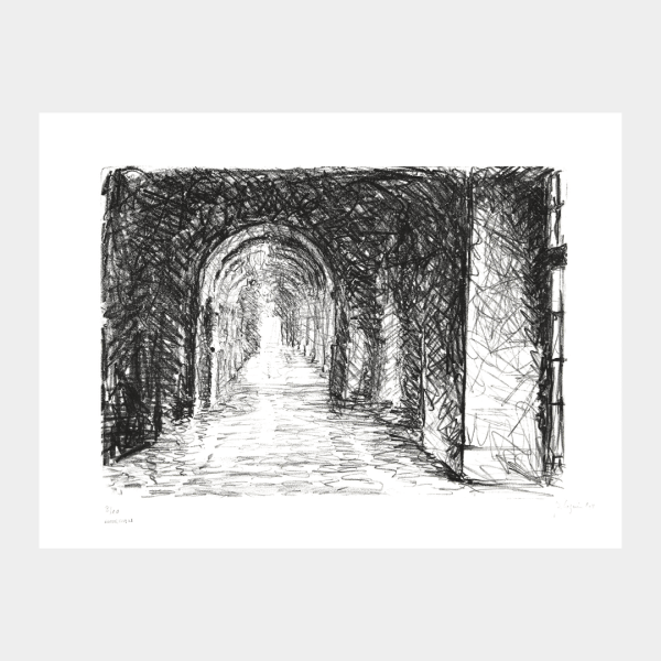 Philippe COGNÉE, Versailles (Corridor), 2011