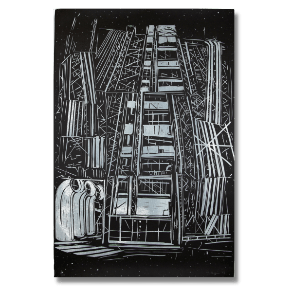 Philippe COGNÉE, Beaubourg, Beckman I, 2003