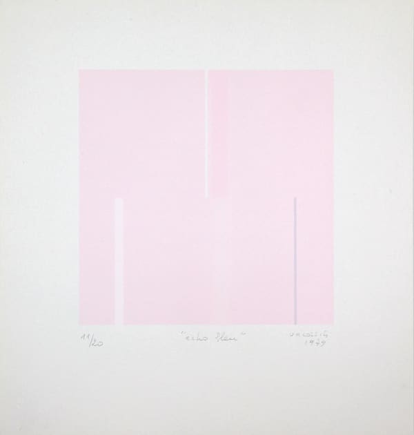 Marie-Thérèse VACOSSIN, Echo bleu, 1979