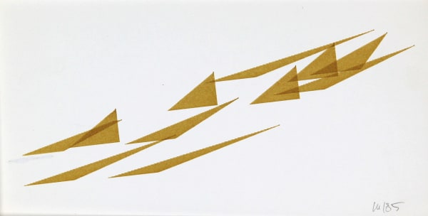 Vera MOLNAR, Triangles, 1985