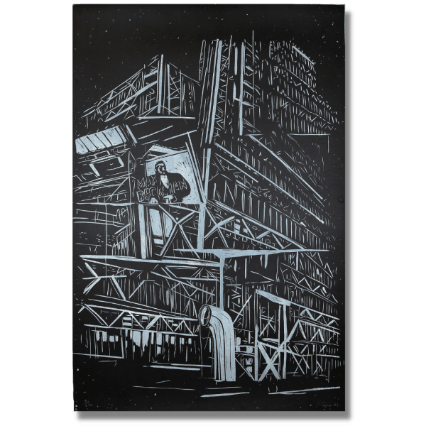 Philippe COGNÉE, Beaubourg, Beckman III, 2003