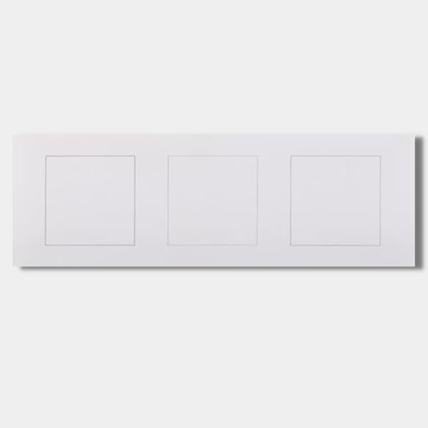 Aurelie NEMOURS, Trois carrés évidés, 1979