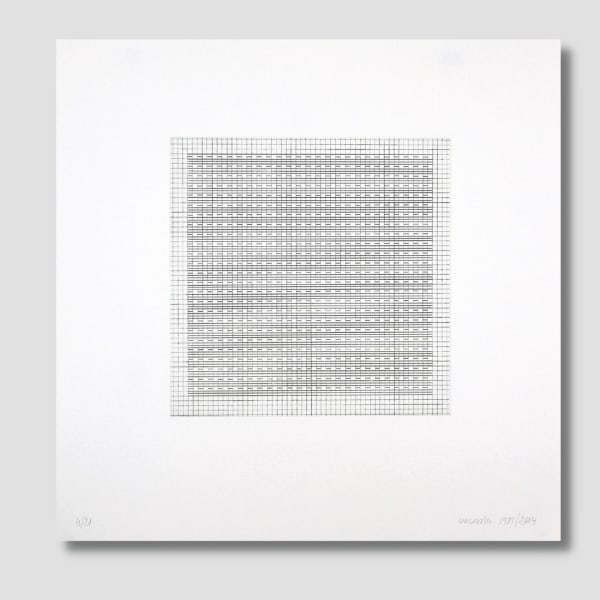 Marie-Thérèse VACOSSIN, Mer millimétrée 3 , 1981