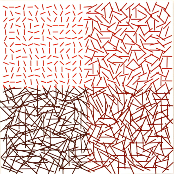 Vera MOLNAR, Quatre quarts - RD, 2012