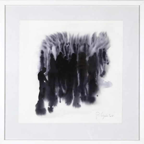 Philippe COGNÉE, Sans titre (Foule 19F), 2019