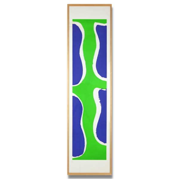 Claude VIALLAT, Sans titre - Contre forme, Versions VI à X , 1992
