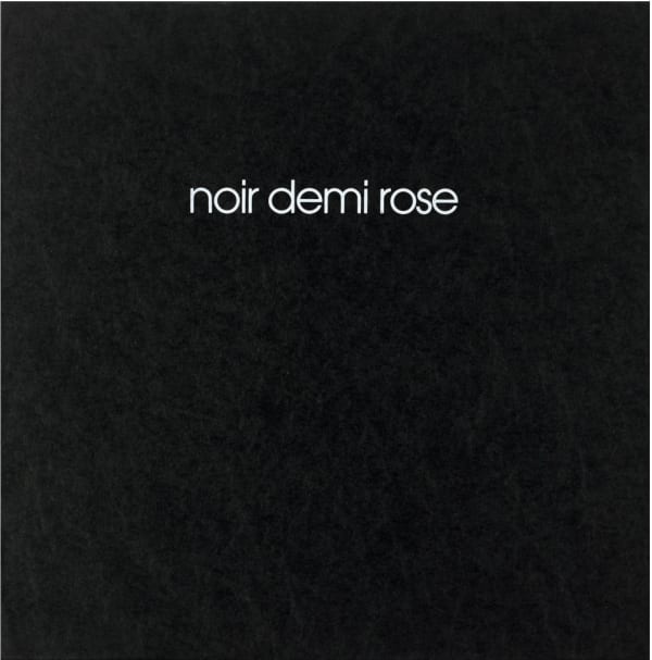 Aurelie NEMOURS, Noir demi rose (Portfolio complet), 1995