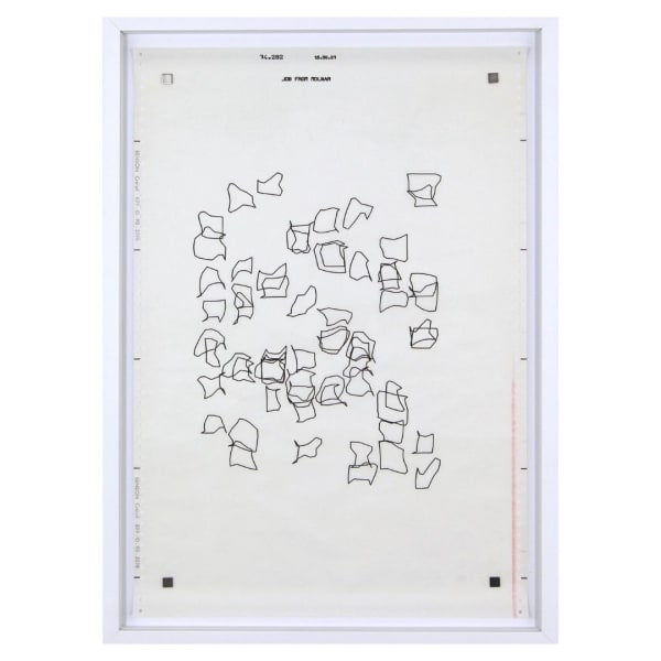Vera MOLNAR, Transformation de 8x8 carrés (74.282.15.56.27), 1974