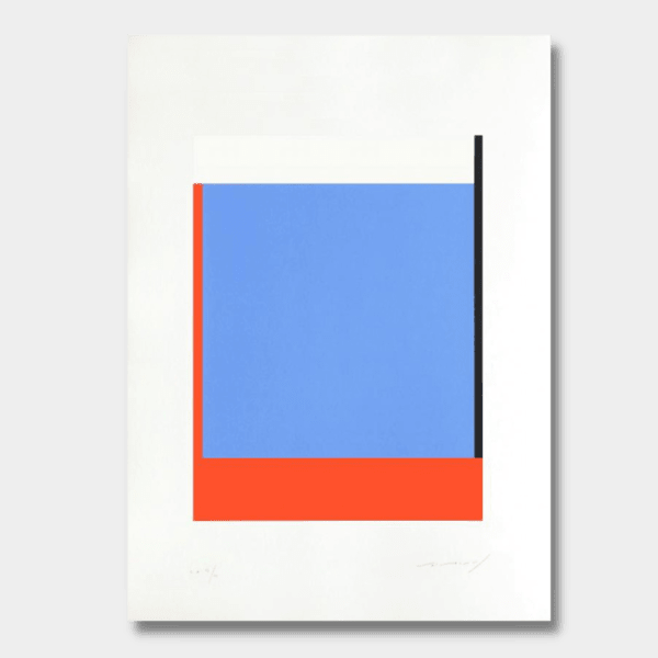 Aurelie NEMOURS, Avec droiterose, 1990