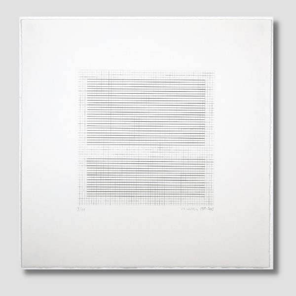 Marie-Thérèse VACOSSIN, Mer millimétrée 2 , 1981