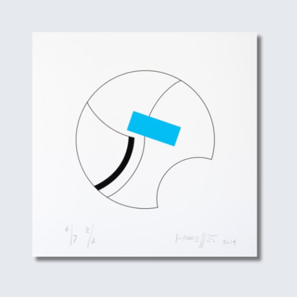 Gottfried HONEGGER, Sans titre p/b, 2013