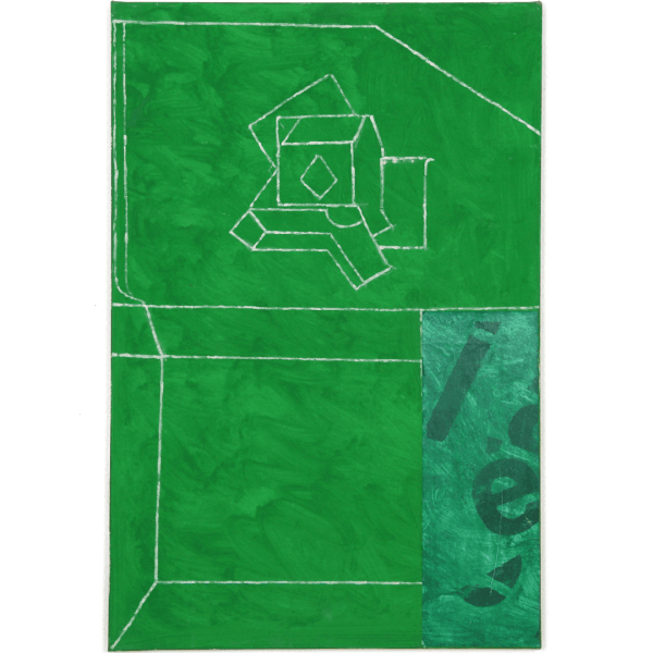 Pierre ANTONIUCCI, Vert carré cube, 2010