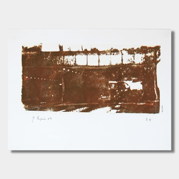 Philippe COGNÉE, Voie (sous pont orange), 2004