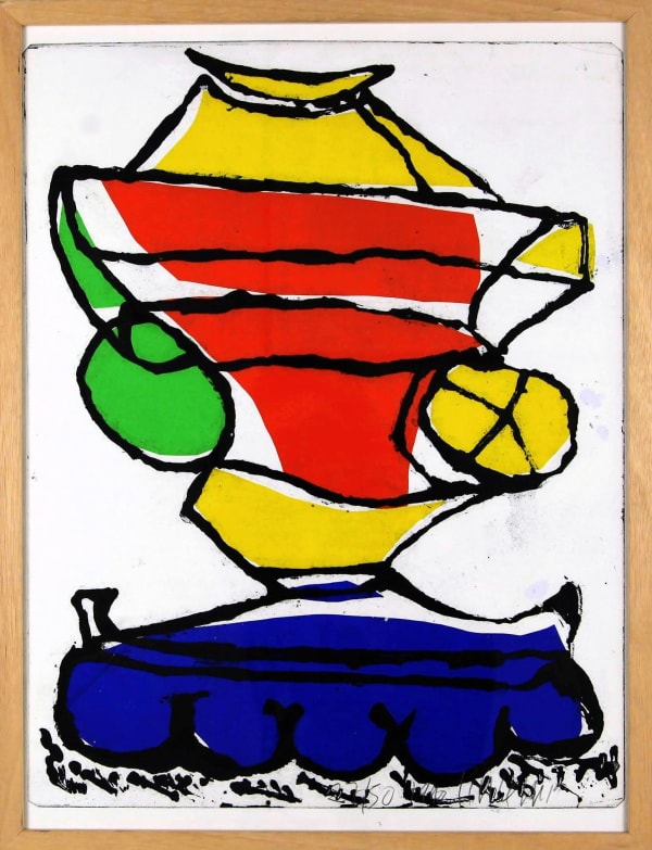 Jean-Pierre PINCEMIN, Sans titre (réf : 133), 1990