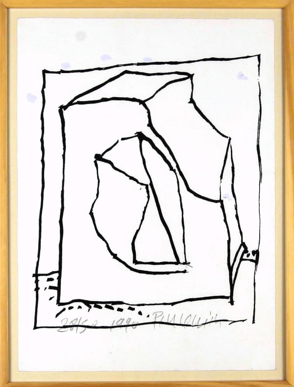 Jean-Pierre PINCEMIN, Sans titre (réf : 129), 1990