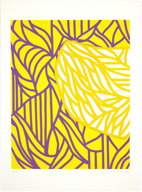 Soo Kyoung LEE, Sans titre (jaune), 2021