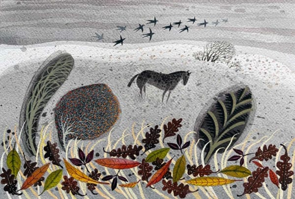 Ann Ross RSW, Snow in the Wind