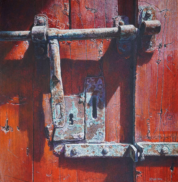 Angus McEwan PRSW RWS AWS NWS AWI RGI, Red Door, Malta