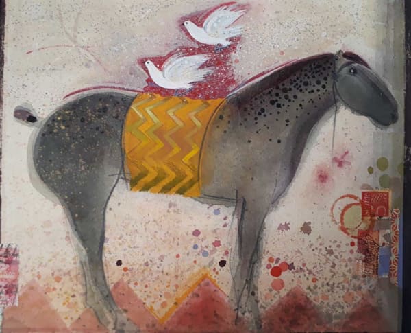 Ann Ross RSW, Circus, Barcelona, Remembered