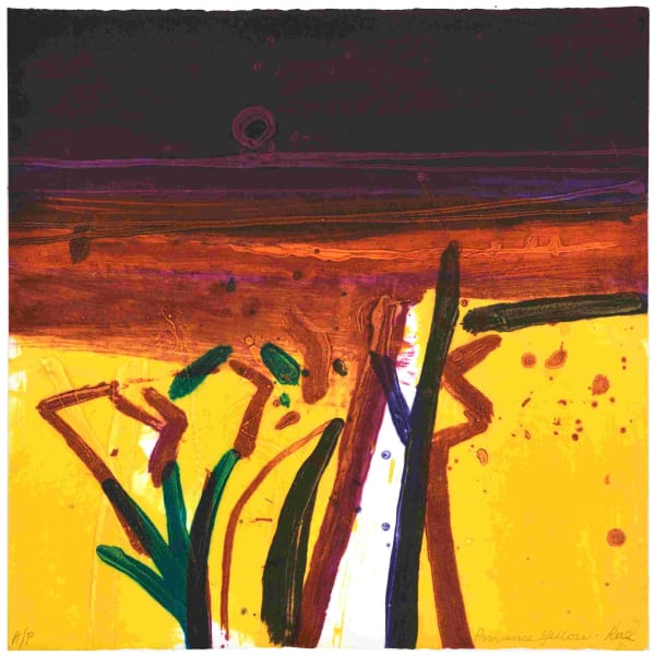 Barbara Rae DBE CBE RA, Provence Yellow