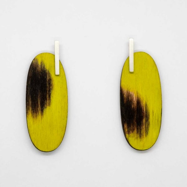 Cristina Zani, Long Oval Earrings