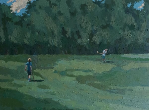 Peter Thomson, Boys Playing Shinty