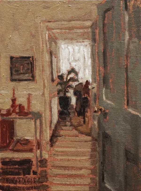 Caroline Ann Mordue, Hallway, St Stephen Street Stockbridge