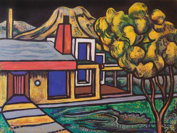 Adrian Wiszniewski RSA, Chez Nous Cottage