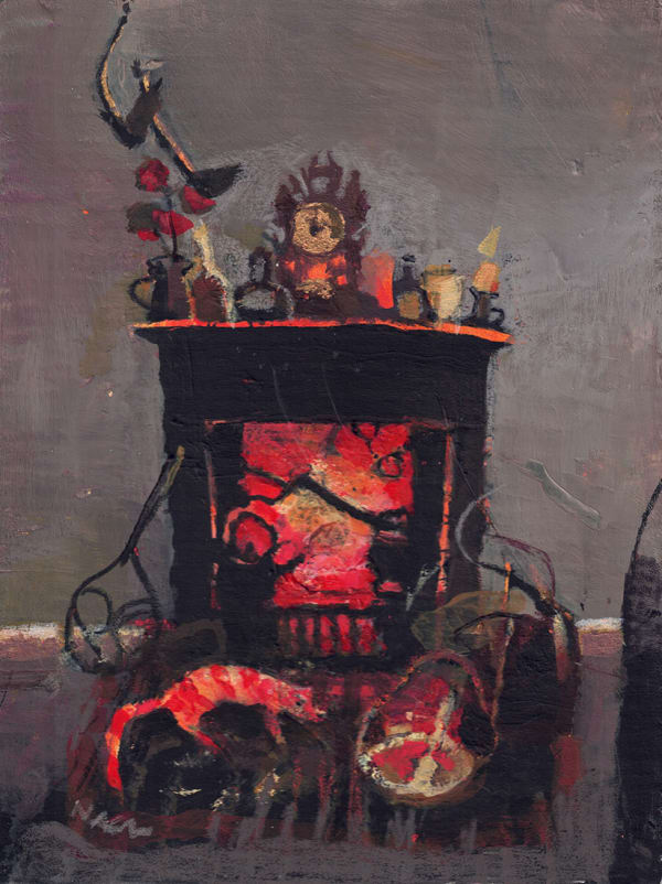 Hazel Nagl RGI RSW PAI, The Tabby Cat (251)