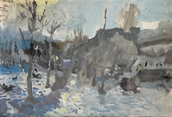Catharine Davison RSW, Sledgers (Braidburn Valley Park)