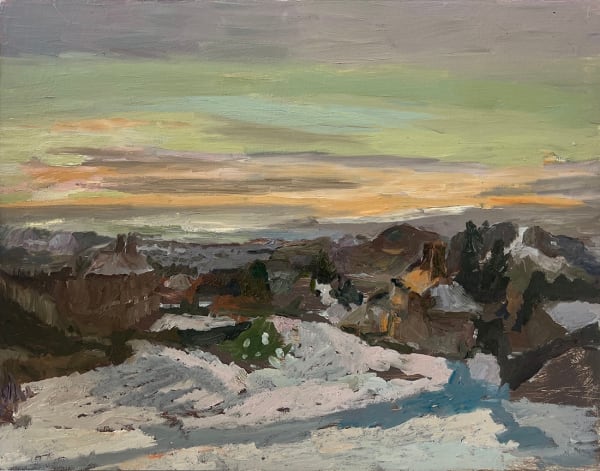 Catharine Davison RSW, Natural Phenomena, Winter, (from Craiglockhart)