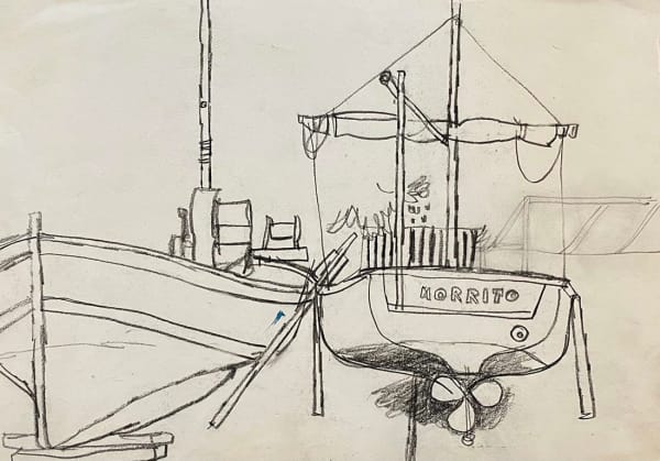 Alberto Morrocco OBE (1917-1998), Boat 'Morrito'