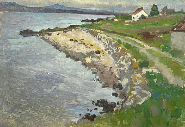 Alberto Morrocco OBE (1917-1998), White Cottage, Balmerino , 1968