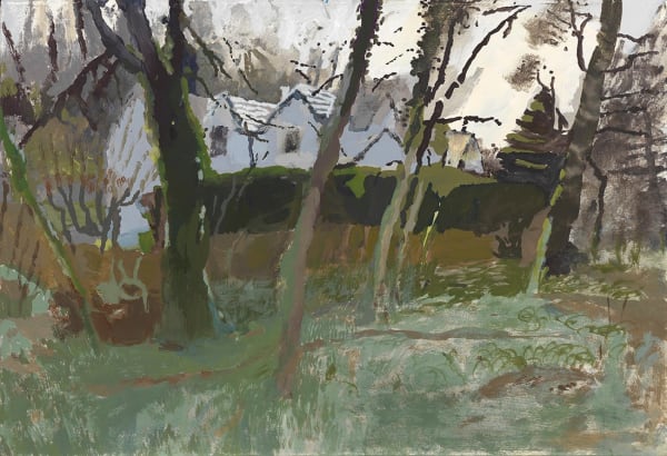Catharine Davison RSW, A Road to the Water (Kates Mill Cottage)