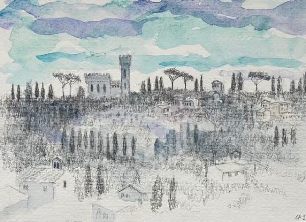 Claudia Petretti, The Hills around Florence (211)