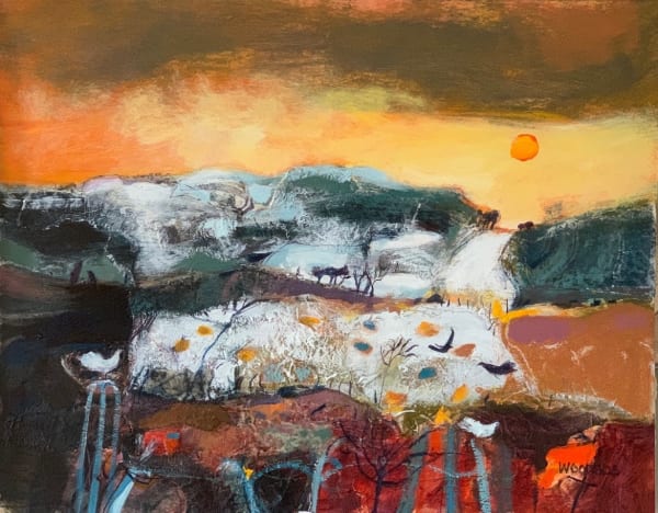 Christine Woodside RSW RGI, Melting Snow