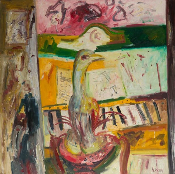John Bellany (1942-2013), The Pianist , 1980
